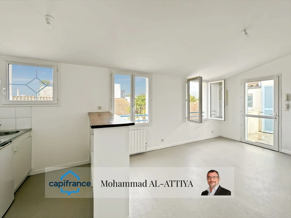 LA ROCHELLE, quartier Porte Royale, Appartement 2 pièces à vendre