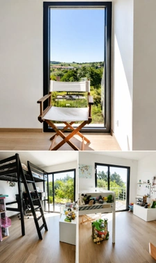 En exclusivité – Maison d'architecte à Gugney-aux-Aulx