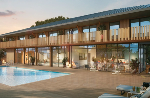 APPARTEMENT T2 AVEC TERRASSE PLEIN SUD - EXCELLENTE RENTABILITÉ - À LACANAU (33)