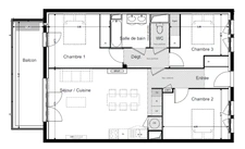 Appartement T4 de 84 m² avec balcon et vue boisée – Montrabé (31), cadre de vie privilégié aux portes de Toulouse