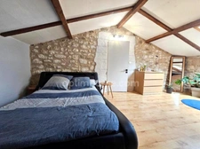 Maison en pierre atypique de 122 m² 3 chambres et 1 bureau – Coup de cœur assuré à MAGNAC SUR TOUVRE (16)