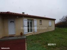 🏡 Plain-pied 105 m² – 3 chambres + bureau – Terrain clos 700 m² – Roullet-Saint-Estèphe