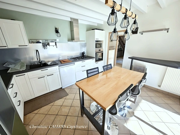maison atypique avec grande surface exploitable