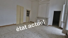 Immeuble 3 appartements + grand parking – Rentabilité > 8 % – Centre de Cazouls-lès-Béziers – Toiture neuve, rénovation budgétisée