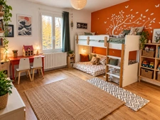 CHÂTONNAY – MAISON FAMILIALE 157 M² – 4 CHAMBRES – TERRASSE PLEIN SUD – TERRAIN 758 M² – GARAGE – VUE DÉGAGÉE