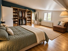 CHÂTONNAY – MAISON FAMILIALE 157 M² – 4 CHAMBRES – TERRASSE PLEIN SUD – TERRAIN 758 M² – GARAGE – VUE DÉGAGÉE