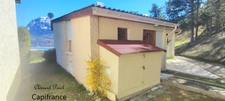 Pavillon avec vue exceptionnelle sur la baie Saint-Michel et le lac de Serre-Ponçon – Chorges (05230)