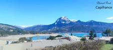 Pavillon avec vue exceptionnelle sur la baie Saint-Michel et le lac de Serre-Ponçon – Chorges (05230)