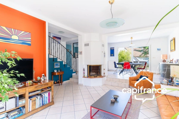 GIF BELLEVILLE | MAISON FAMILIALE 5 CHAMBRES AVEC SOUS-SOL TOTAL ET DOUBLE GARAGE