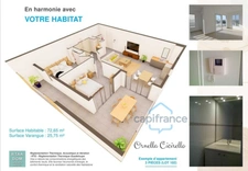 appartement à vendre 3 pièces BAIE MAHAULT (971)