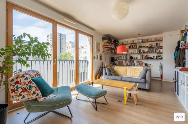 Appartement 4 pièces de 85,6 m² à Aubervilliers 93