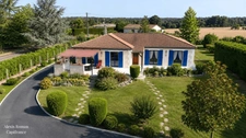 Plain-pied 148 m², DPE A sur 3 700 m² de terrain – Géothermie, double garage et jardin clos