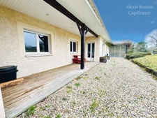 Maison récente de plain-pied – 4 chambres – 115 m² utiles – terrain 1 545 m² – au calme à 7 min de Montpon