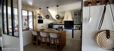 LUNEL NORD, Villa individuelle R+1, 132 M2 SH 3 chambres, séjour, cuisine, garage sur 339M2 terrain 