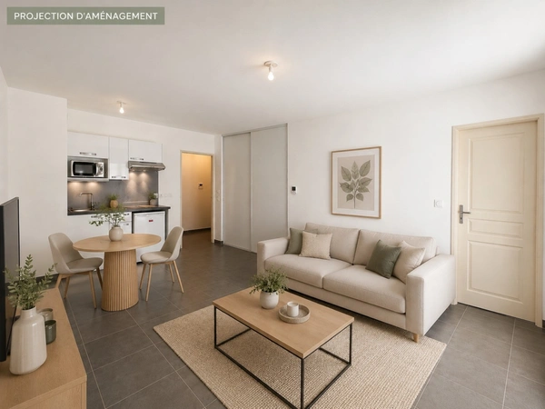 Appartement à vendre 2 pièces AIX EN PROVENCE (13) avec garage