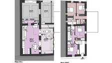 Duplex T3 de 77m2 avec patio et garage à  SAINT SAVOURNIN (13) à renover