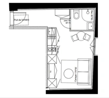 Appartement à vendre 1 pièces SATHONAY CAMP (69)