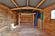 Maison dans un environnement boisé
