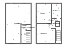 Maison en pierre 3 pièces avec vue dégagée à petit prix à Messeix, Puy-de-Dôme