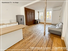 Exclusivité : Agen hyper centre, bel immeuble de caractère en pierre entièrement rénové avec 4 appartements, garage et jardin