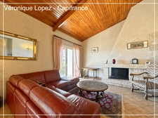 Bon-Encontre, maison située sur les hauteurs, 112 m² habitables, 4 pièces. Grand jardin. Cellier, garage, atelier. 