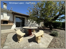 Le Passage, maison de plain-pied de 93m² avec garage, jardin et abri en dur