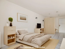 Exclusivité ! AGEN, proche lycée Palissy, agréable appartement T2 en duplex de 59 m² avec balcon et place de parking couverte.
