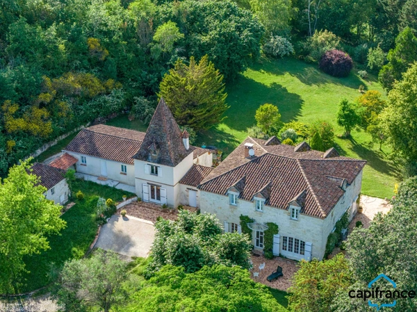 Golfech, à 10 minutes, propriété de charme au cœur de la nature sur plus de 15 hectares