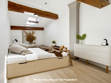 Agen hyper centre, emplacement privilégié sur le boulevard piéton et à deux pas du marché, superbe appartement traversant en duplex