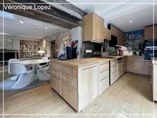 Boé Village, maison de 117 m² avec jardin en VIAGER OCCUPE (homme 77 ans) dans un environnement calme et sans nuisances.
