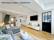 Exclusivité, Agen Nord, charmante maison de ville en pierre T3 de 63 m² entièrement rénovée, proche du canal et centre ville accessible à pied.