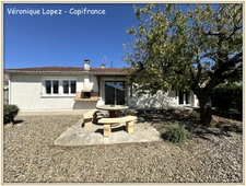 Le Passage, maison de plain-pied de 93m² avec garage, jardin et abri en dur