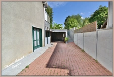 A quelques km de CONGIS TRILPORT, maison - 128 m² - Gare ligne P à pied - 6 pièces - 4 chambres - Grenier aménageable - dressing -  1 grand garage - 1 grand jardin avec abris et accès portail - stati