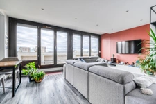 EXCLUSIVE, Christophe Michaudelle Capifrance offers you in MEAUX, 4-room apartment with its 2 terraces (65 m²) - 3 bedrooms - top floor - 1 parking space.