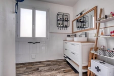 Christophe Michaudelle – CAPIFRANCE - vous propose proche de Saint Mard : maison indépendante - 4P - 85 m² - 2 chambres - 1 pièce d'eau - buanderie - 1 dépendance (54 m²) beau jardin