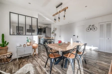 Christophe Michaudelle – CAPIFRANCE - vous propose proche de Saint Mard : maison indépendante - 4P - 85 m² - 2 chambres - 1 pièce d'eau - buanderie - 1 dépendance (54 m²) beau jardin