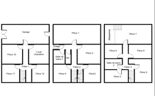 A vendre - maison 200m² à fort potentiel - 8 pièces - SAINT VRAIN (91)