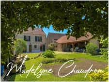 BOURAY-SUR-JUINE – Maison de caractère rénovée – DPE C – Vie de plain-pied – Jardin de plus de 1 000 m² – 4 à 6 chambres