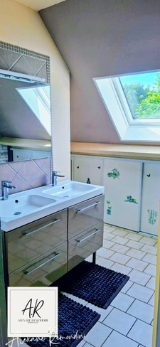 MAISON 114 M2 - 3/4 CHAMBRES - JARDIN - GARAGE ET ATELIER A HONFLEUR / LA RIVIERE-SAINT-SAUVEUR