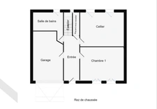 EXCLUSIVITÉ LE HAVRE — IDÉAL ACTIVITÉ ARTISANALE OU COMMERCIALE  ENSEMBLE MAISON + HANGAR sur terrain de 745 m²