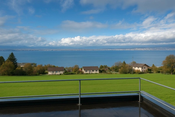 Appartement à vendre 4 pièces Attique Traversant avec Vue Imprenable sur le Lac Léman EVIAN LES BAINS (74)
