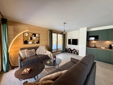 Appartement à vendre 5 pièces en rez-de-jardin LES GETS (74)