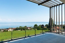 Appartement à vendre 4 pièces Attique Traversant avec Vue Imprenable sur le Lac Léman EVIAN LES BAINS (74)