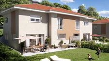 À vendre – Maison jumelée T4 de 108,21 m² avec terrain de 473 m² à Monnetier-Mornex (74)
