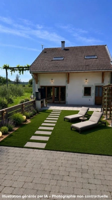 À vendre – Maison individuelle à Valleiry (74), environnement privilégié à environ 500 m de la frontière suisse