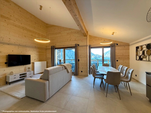 À vendre – Superbe appartement T3 bis de 84.79 m² avec balcon au coeur du village de Châtel (74)
