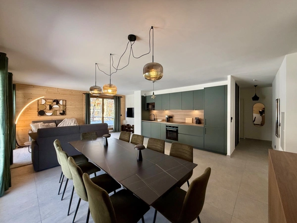 Appartement à vendre 5 pièces en rez-de-jardin LES GETS (74)