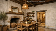 Maison de caractère à rénover dans un village magnifique LARROQUE (81)