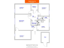 Le Mans – PONTLIEUE | T4 MEUBLÉ DE 60 M² – 3 Chambres – rentabilité brute d'environ 8,5%
