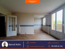 Appartement F4 de 73 m² avec garage de 22 m²+Cave – Lumineux, parfaitement entretenu et proche du centre-ville